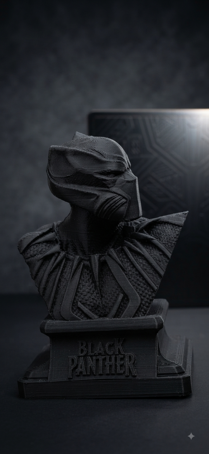 Busto coleccionable - Black Panther