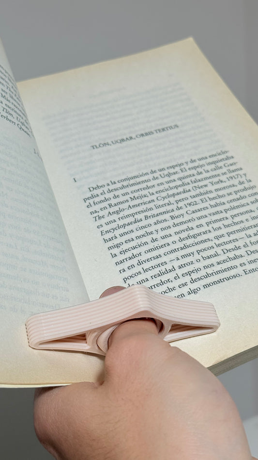 Sujetador para libros